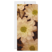 Ye olde time flowers personalized rack card