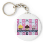 yea! cupcakes! keychains