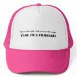 Yeah, I'm a Filmmaker Pink Trucker's Hat