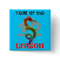 Year of the Dragon 2012 Button