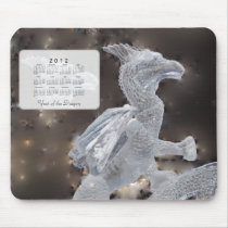 Year of the Dragon 2012 Calendar Mouse Pads
