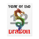 Year of the Dragon 2012 Postcard