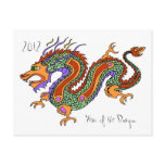 Year of the Dragon 2012 Postcard