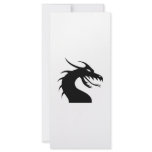 Year of the Dragon - Dragon Head Rack Card Template