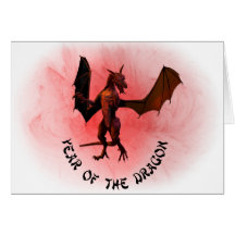 Year of the Dragon Greeting Card