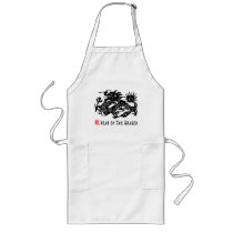 Year of The Dragon Paper Cut Gift Apron