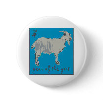 Year Of The Goat Pinback Button