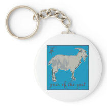 Year Of The Goat Key Chains