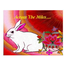 Year of the Hare 2011 Postcard