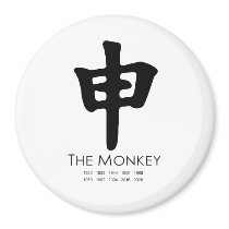 Year of the Monkey Fridge Magnets