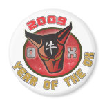 Year of the Ox - 2009 magnets
