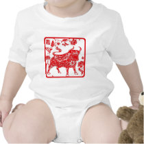 Year of the OX Baby Bodysuits