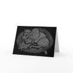year of the ox greeting card