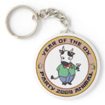 Year of The Ox Gift keychains