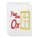 Year Of The Ox invitations