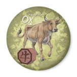 Year of the Ox Magnet