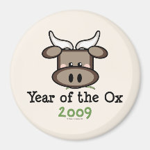 Year of the Ox Magnet