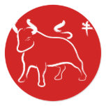 Year of the Ox stickers