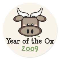 Year of the Ox Sticker