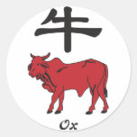 Year of the Ox Stickers