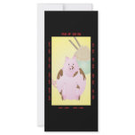 Year of the Pig rack cards