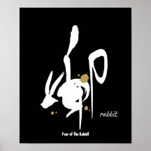 Year of the Rabbit - Chinese Zodiac Posters