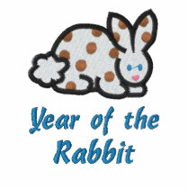 Year of the Rabbit Embroidered Shirt