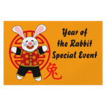 Year of the Rabbit flyers