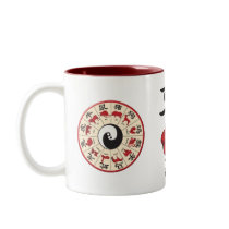 year of the rabbit coffee mug