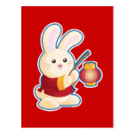 Year of the Rabbit Post Card