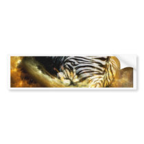 YEAR OF THE TIGER 2010 BUMPER STICKER