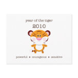 Year of the Tiger 2010 postcards