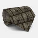 Year of the Tiger-Brown Fleck ties