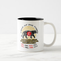 Year of the Tiger Qualities Coffee Mugs