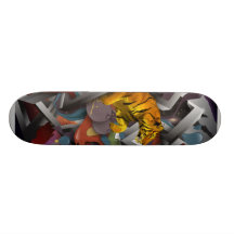 Year of The Tiger Skateboard