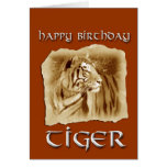 Year of Tiger Birthday! Vintage cards