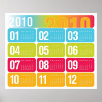 Yearly 2010 Calendar