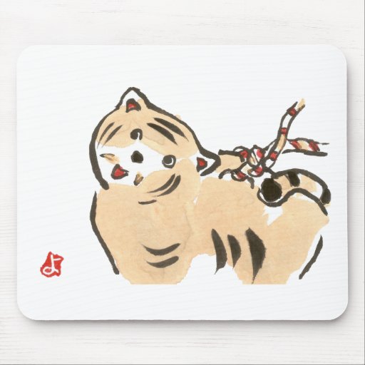 yearoftiger mouse mat