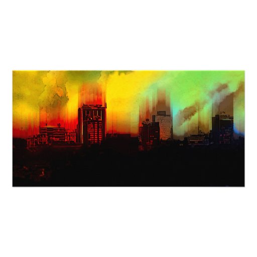 yello jackson photo greeting card