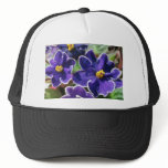 Yellow African Violet flowers Hats