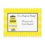 Yellow and Black Party Cake Postcards