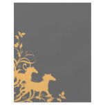 Yellow and Gray Wild Horses Personalized Flyer