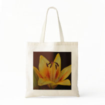Yellow Asiatic Lily Tote Bag