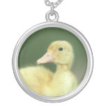 Yellow Baby Duckling Duck Necklace