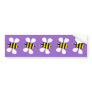 Yellow Bees Bumper Stickers
