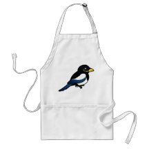 Yellow-billed Magpie Apron