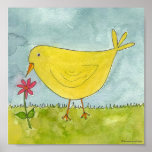 Yellow Bird ~ Canvas Print