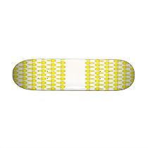 Yellow Bird Pattern. Canaries. Skate Board Deck
