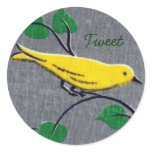 Yellow Bird Stickers