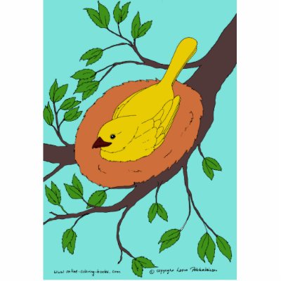 Yellow Bird's Nest Photo Sculptures by online_coloring